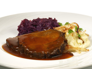 Sauerbraten ohne Rosinen