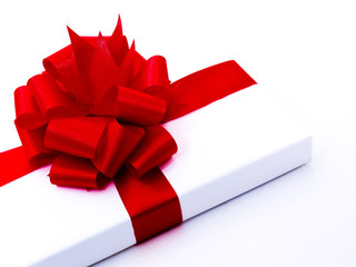 Generic White Gift with Red Ribbon 4