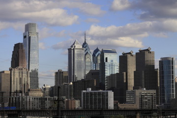 Fototapeta na wymiar Philadelphia, PA skyline