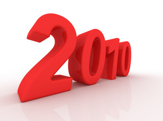 New 2010 year number