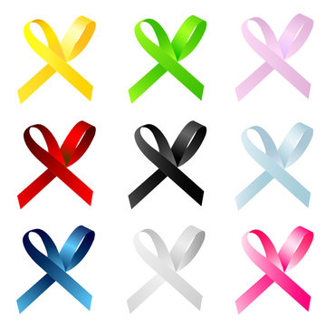 awareness ribbons
