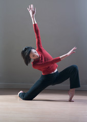 jeune femme mouvement chorégraphie danse