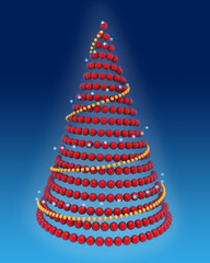 3d christmas tree