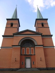 Fototapeta na wymiar St Lawrence Kościół w Wuppertalu