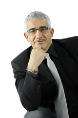 Businessman thinking