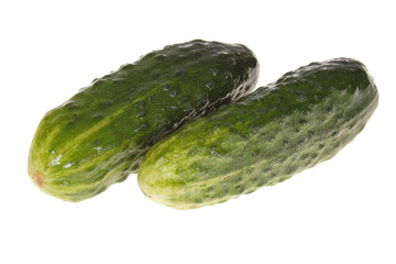green cucumbers