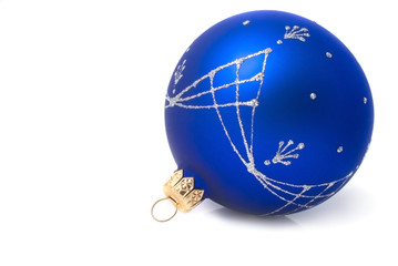 christmas ball isolated on white background