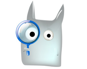 person searching