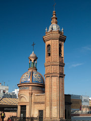 Eglise décorée à Séville