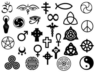 Sacred healing symbols