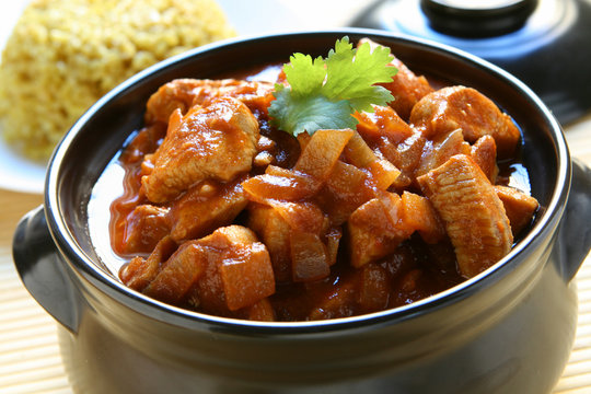 Vindaloo Indian Chicken Curry
