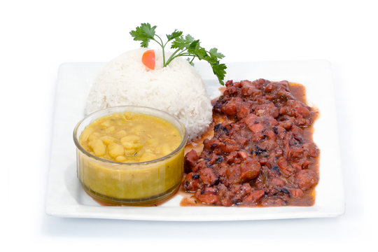 Plat cuisin&eacute; cr&eacute;ole - civet de zourite (poulpe)