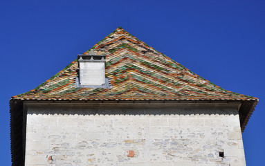 Toit multicolore