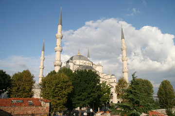 Fototapeta na wymiar Błękitny Meczet