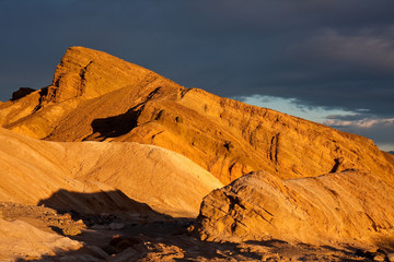 Golden Hills in Death Valley