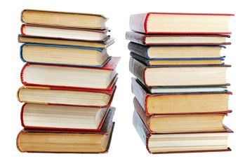 pile of old books