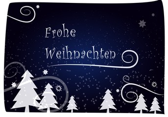 frohe weihnachten