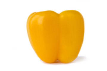 Gelbe Paprika freigestellt