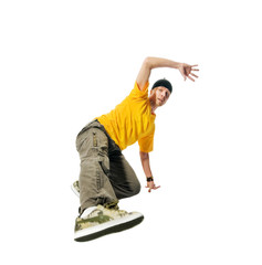 Cool hip-hop young man