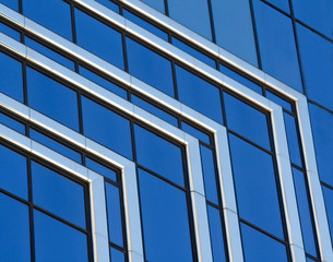 Blue & Chrome Abstract