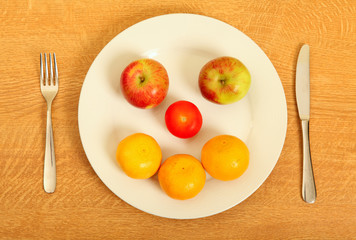 5 a day fruit plate