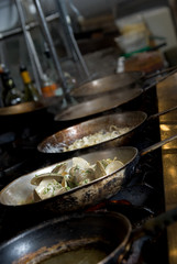 Cooking clams