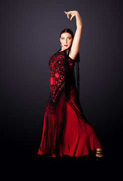 Spanish Flamenco dancer