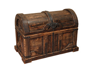 Wooden chest