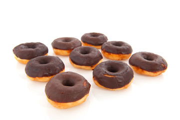 Chocolate donuts