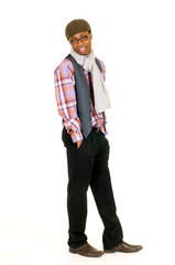 African American man