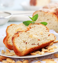 Sweet braided bread