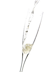 Champagne glass celebration