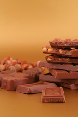 Chocolate and nuts