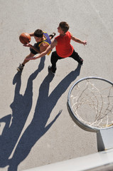 Fototapeta premium street basketball
