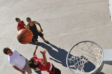 Fototapeta premium street basketball
