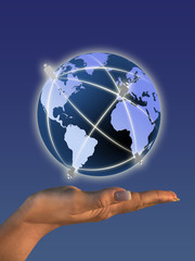 global communication concept © Bobboz