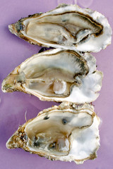 Trois huitres