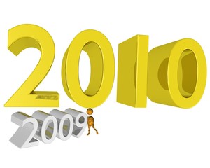 Le 2010 nouveau est arrivé