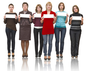 Obraz premium Female team