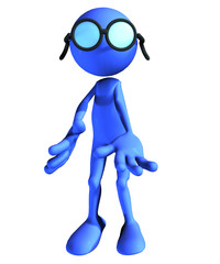 Glasses - Blue Guy