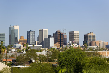 Fototapeta na wymiar City of Phoenix Downtown, AZ