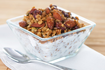 Granola With Milk