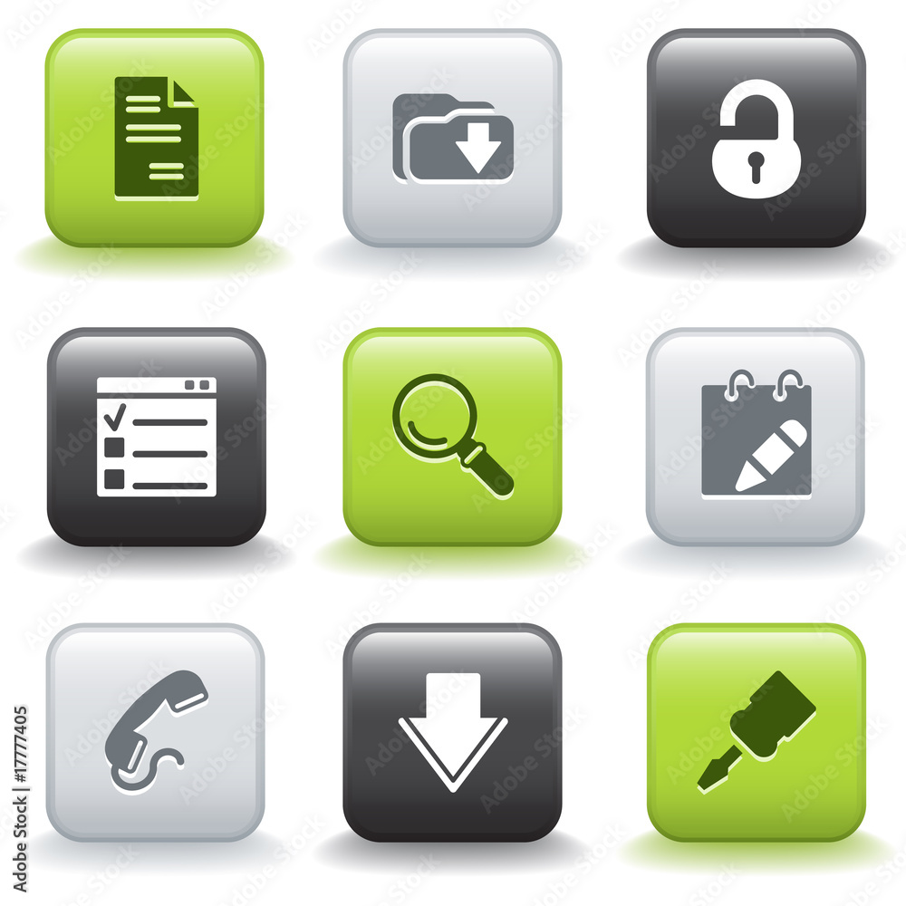 Sticker Icons with buttons 8