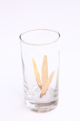 Licorice roots infusion