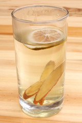 Licorice roots infusion