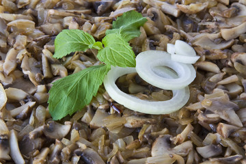 Gebratene Champignons