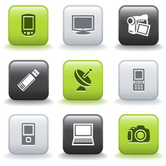 Icons with buttons 16