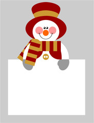 Snowman color 04