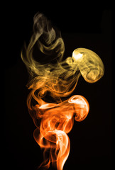 Obraz premium hot smoke