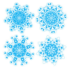 floral and ornamental elements
